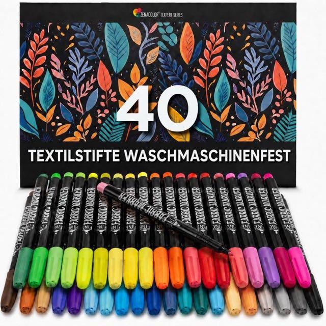 Zenacolor Zenacolor 40 Textilstifte