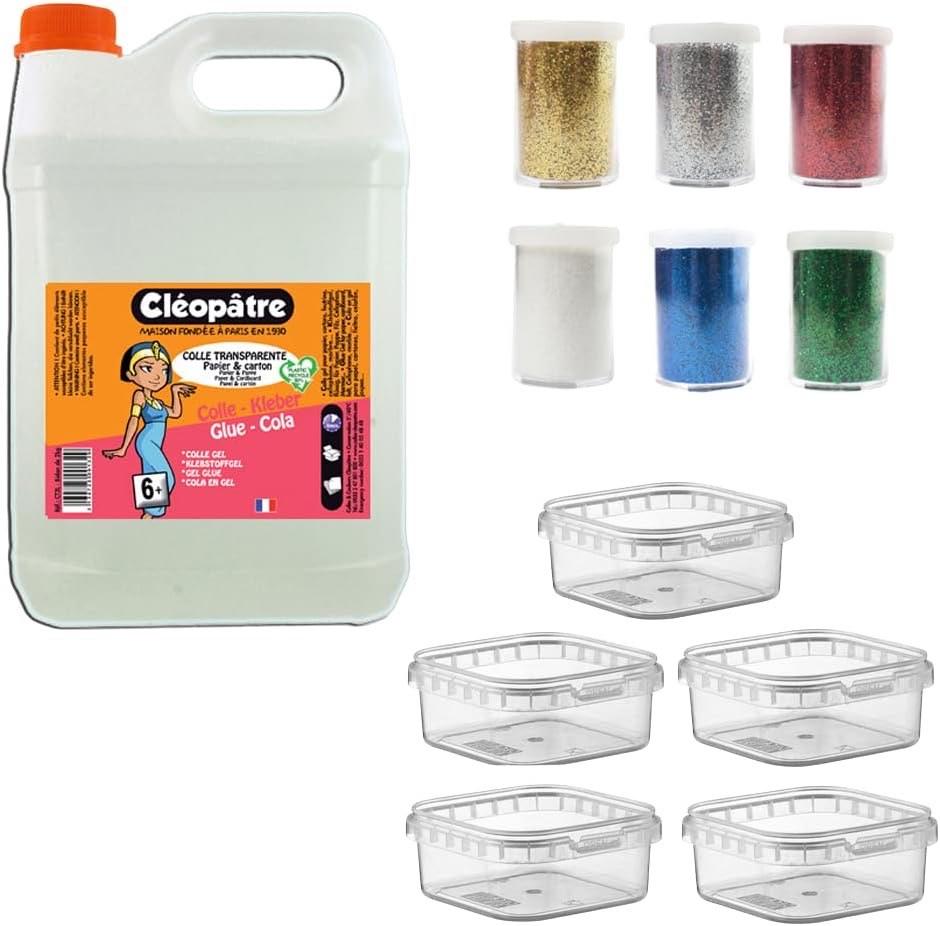 Cléopâtre Kleber-Set, 2 kg plus Glitzer