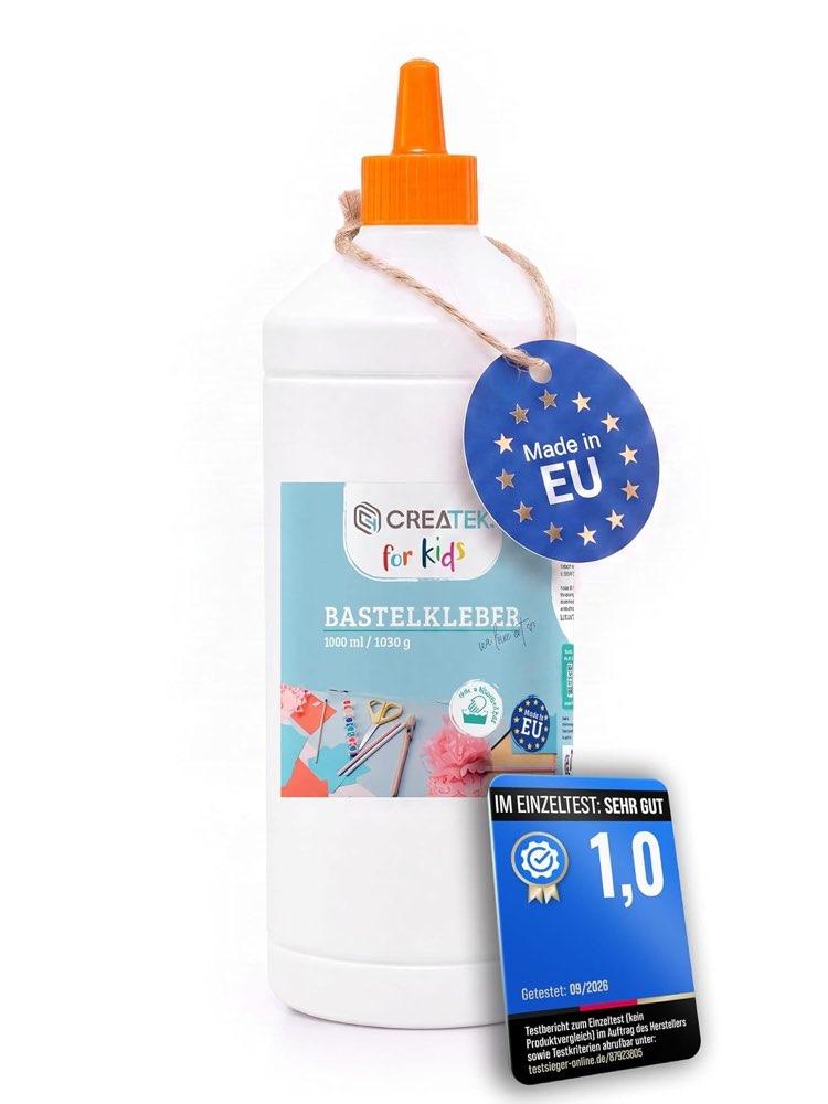 CreaTek Bastelkleber, 1000 ml