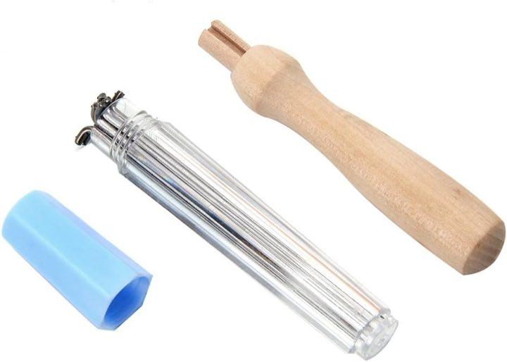 Chiic Filznadeln mit Holzgriff