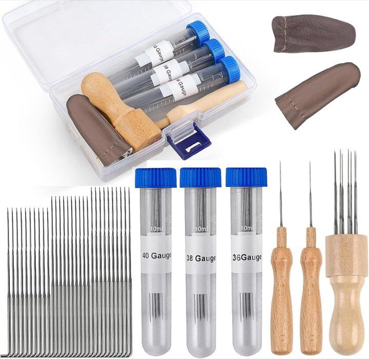 MOBOOY Nadelfilz-Set, 36 Nadeln
