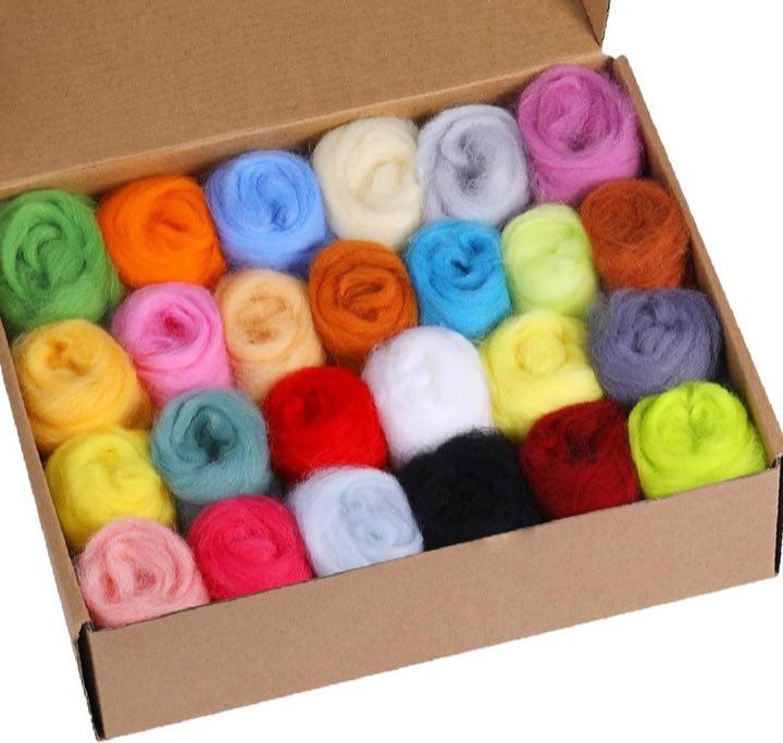 Reovin Filzwolle, 25 Farben je 10 g