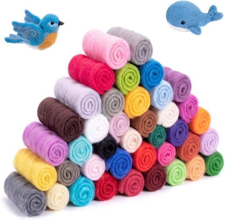 Zouwel Filzwolle, 40 Farben, 120 g