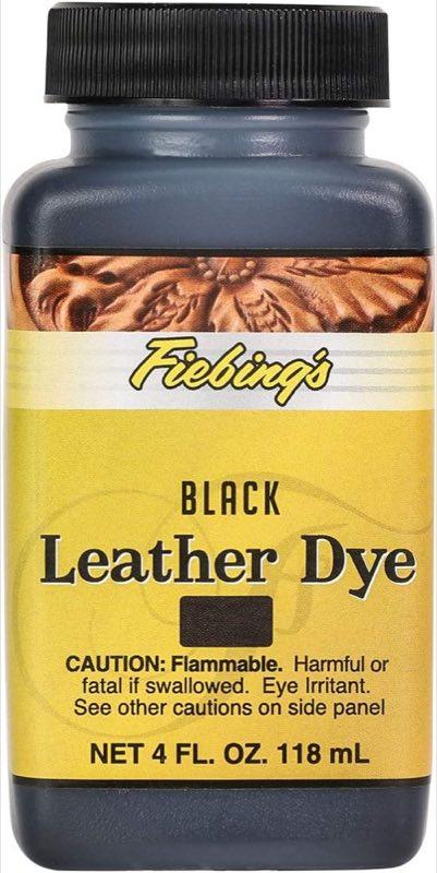 Fiebing's Fiebing's Lederfarbe, 118 ml, Schwarz