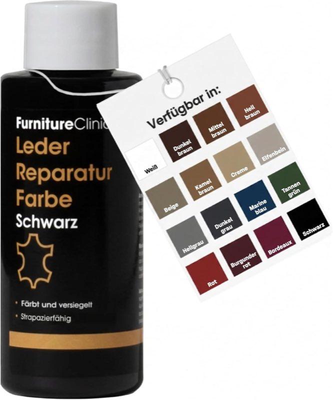 Furniture Clinic Reparaturfarbe, 50 ml, Schwarz