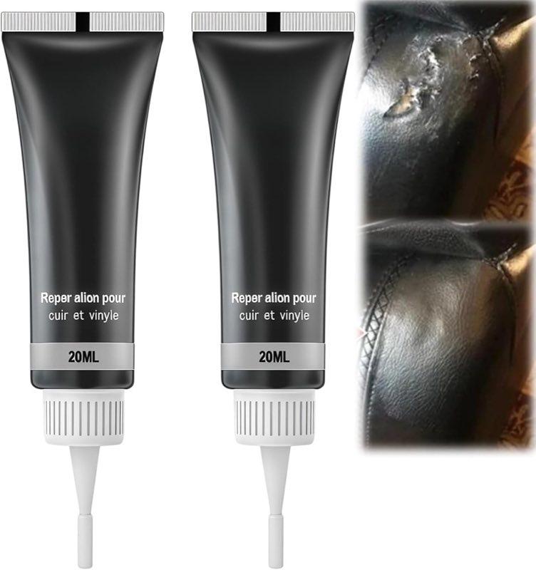 OliveBreeze Reparaturcreme, 2 Stück, Schwarz
