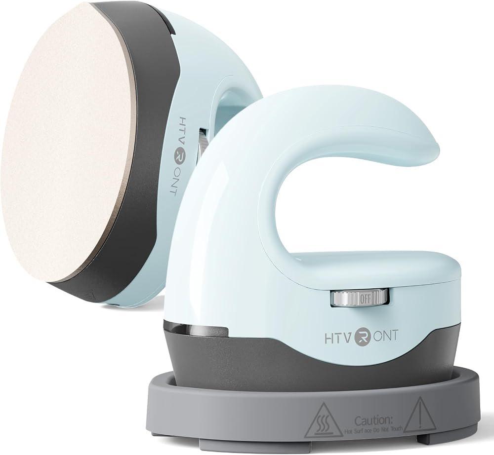 HTVRONT Mini-Heizpresse H1, Blasenblau