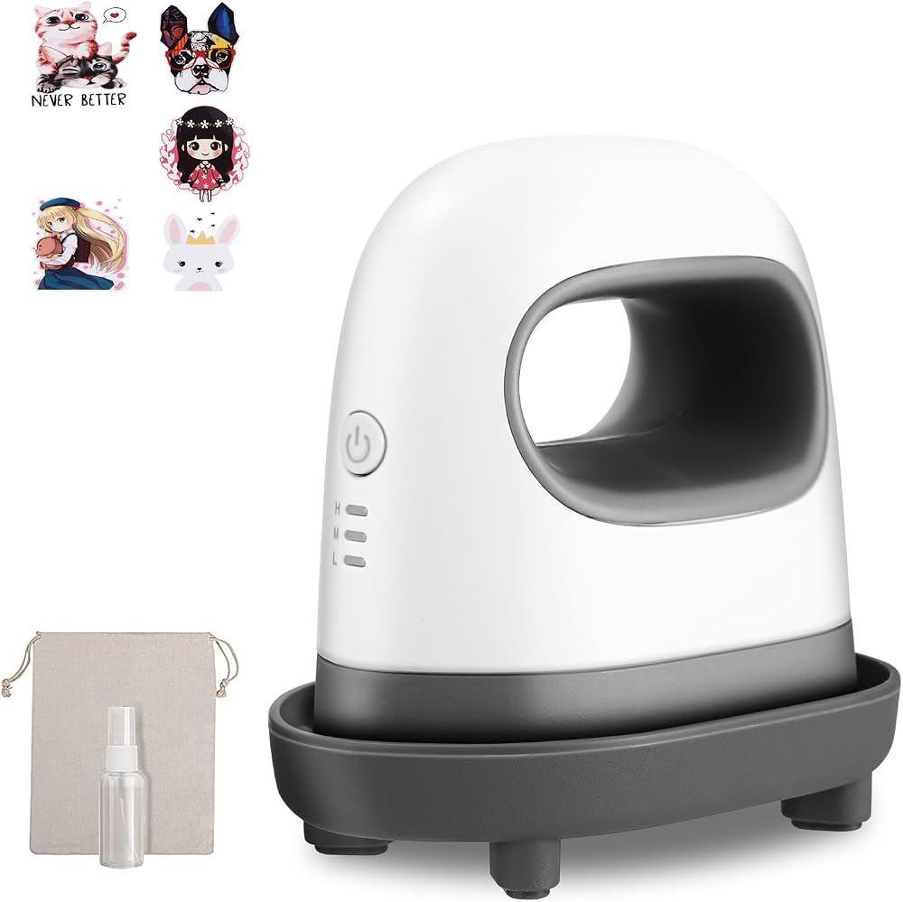 LEAZZLE Mini-Transferpresse, Grau