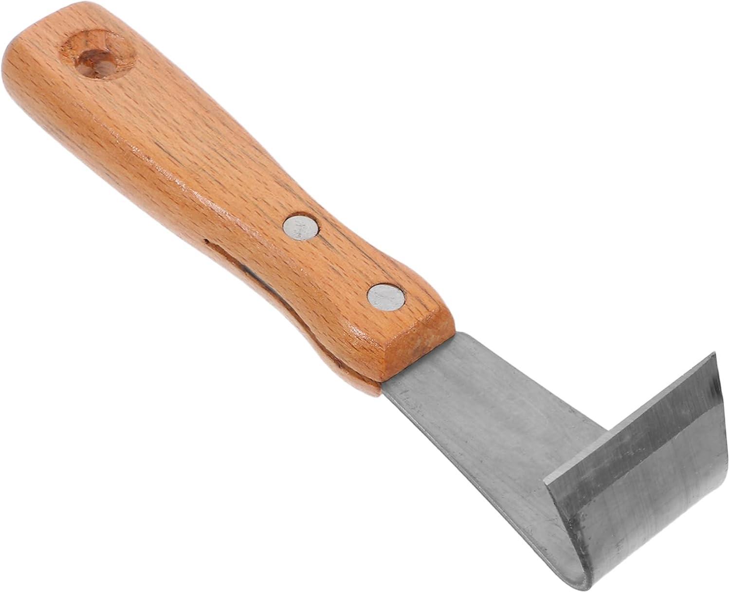 Toyvian Rindenschäler mit Holzgriff
