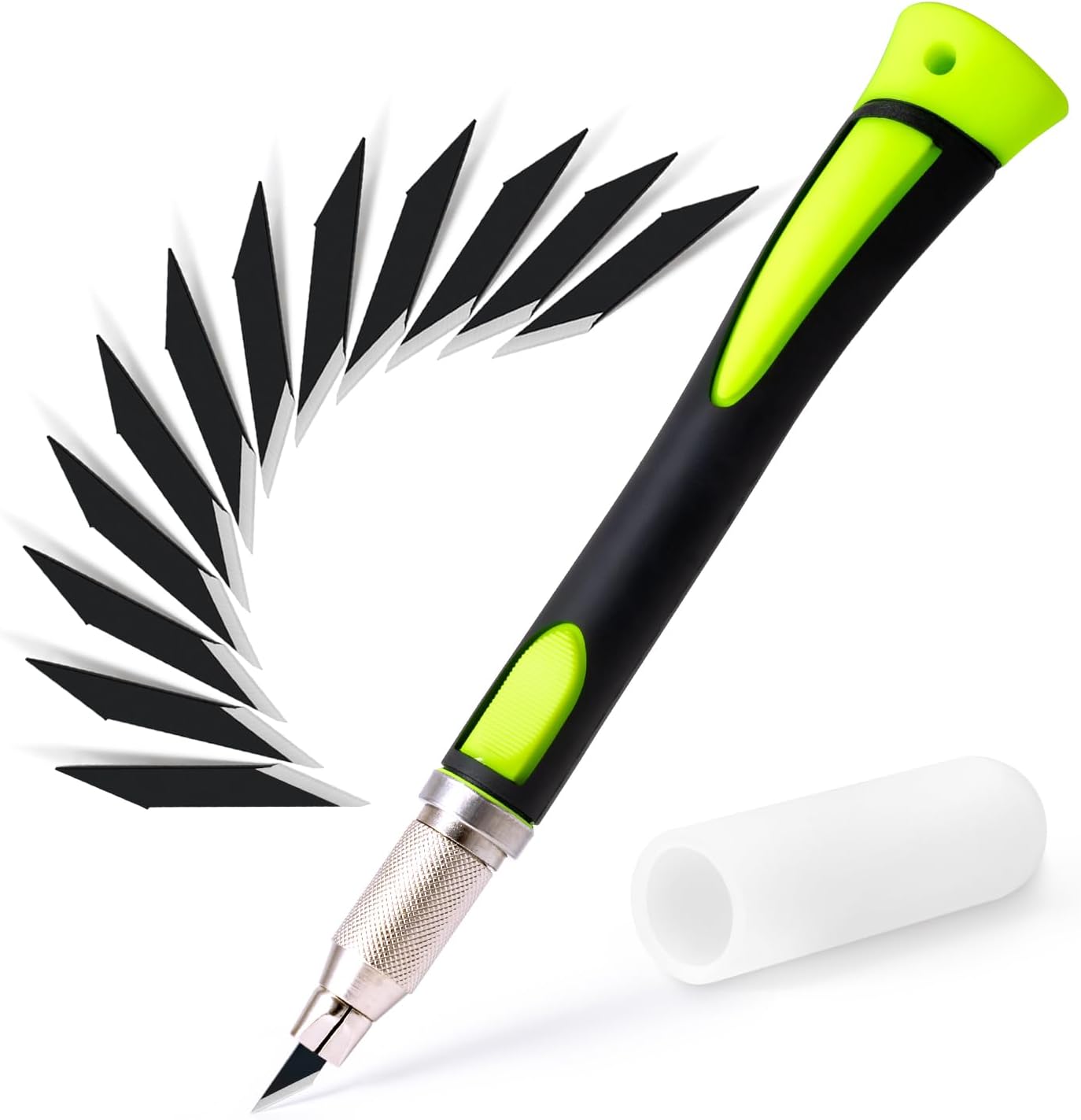 FOSHIO Messer mit 12 Ersatzklingen