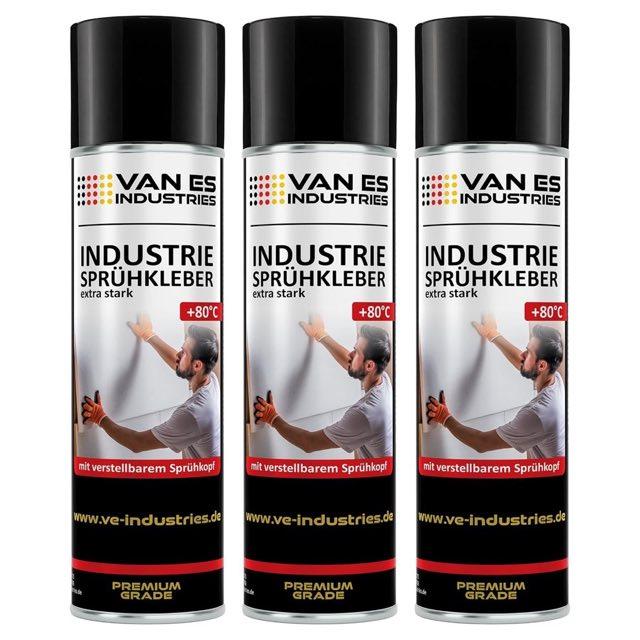 VE-INDUSTRIES Sprühkleber 3 x 500 ml