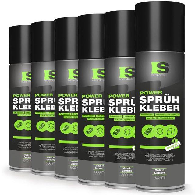 Spraytive Power Sprühkleber 6 x 500 ml