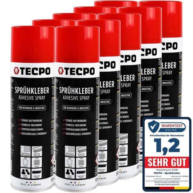 TECPO Sprühkleber, Set mit widersprüchlicher Stückzahl