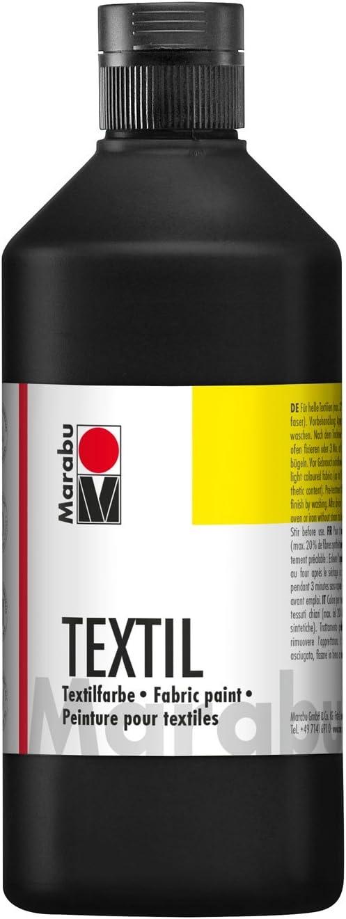 Marabu Marabu Textil Schwarz, 500 ml