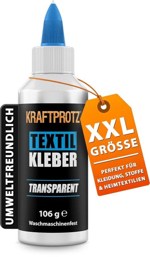 Textilkleber 106 g, Stoffkleber für Kleidung und Upcycling