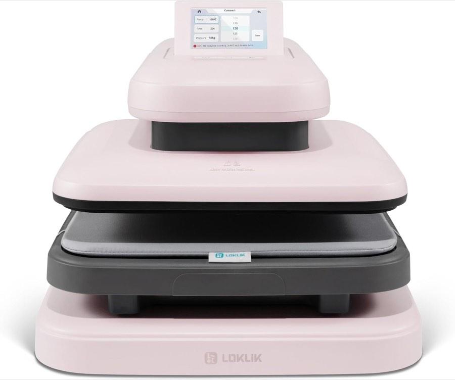 LOKLiK LOKLiK ImPress Auto Heat Press 2, Rosa