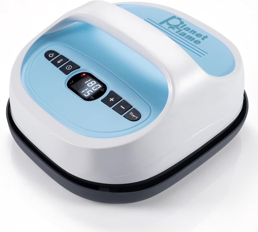 PlanetFlame PlanetFlame tragbare Transferpresse 21 × 24,5 cm, Blau