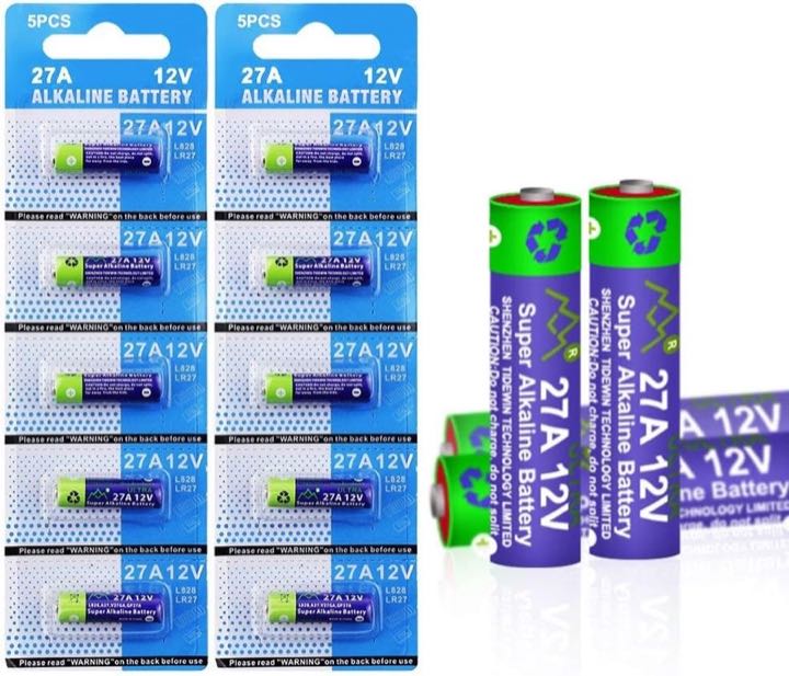GutAlkaLi 27A 12 V, 10 Stück