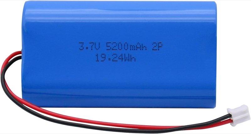 Sunkoo 5200 mAh 3,7 V mit JST