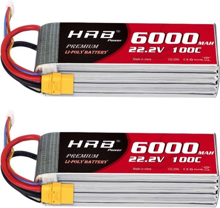 HRB 6S 6000 mAh 100C XT90