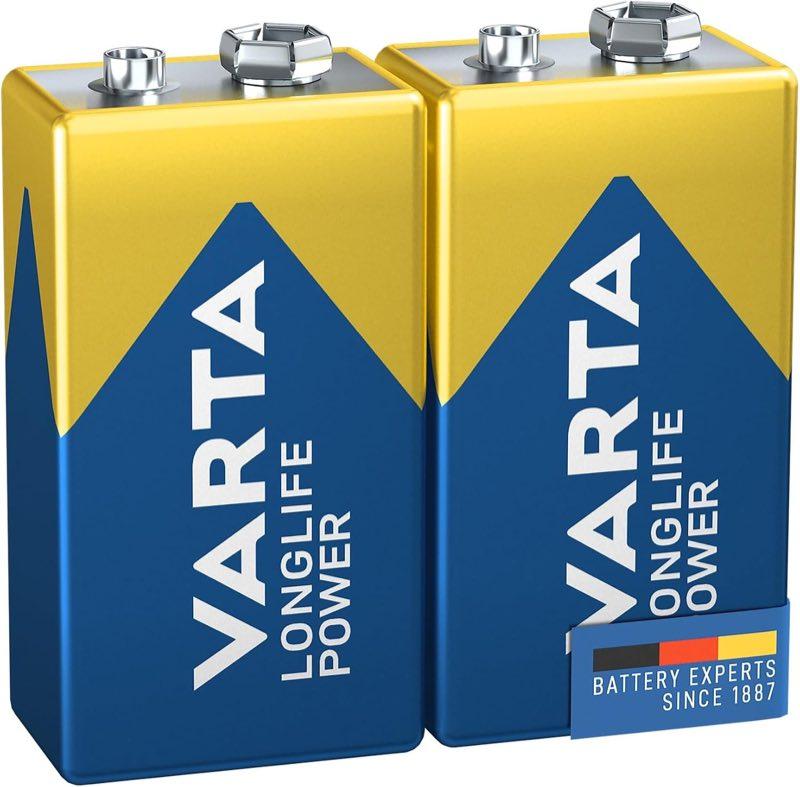 VARTA Longlife Power 9V, 2 Stück