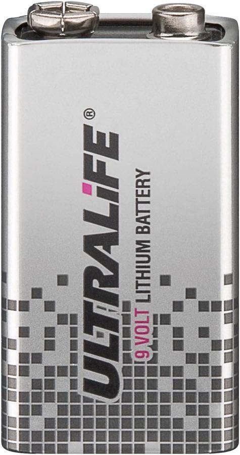 Ultralife 3er Set 9 V Lithium (SLM 9 V) Batterie Lithium 9-Volt
