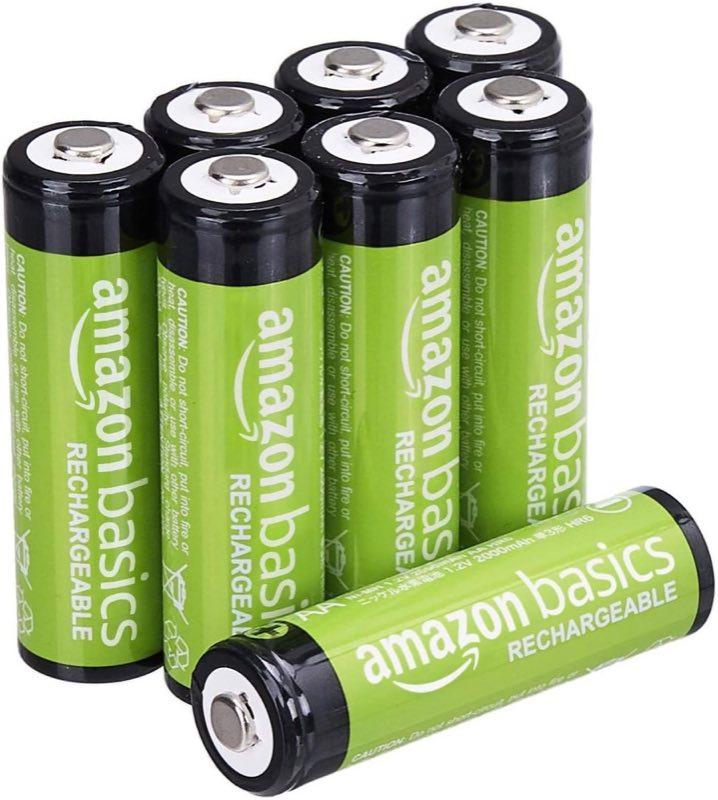 Amazon Basics AA-NiMH 2000 mAh, 8 Stück