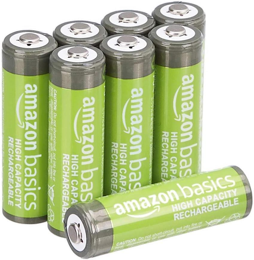 Amazon Basics AA-NiMH hohe Kapazität, 8 Stück