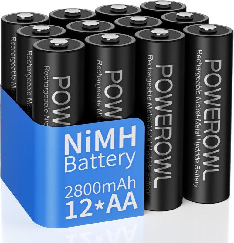 POWEROWL AA-NiMH 2800 mAh, 12 Stück