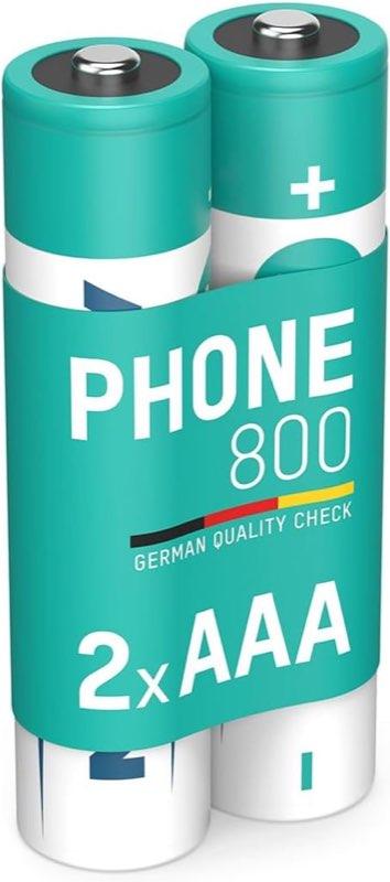 Ansmann AAA NiMH 800 mAh DECT, 2 Stück