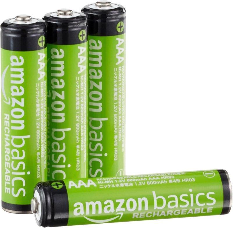 Amazon Basics AAA NiMH 800 mAh, 4 Stück