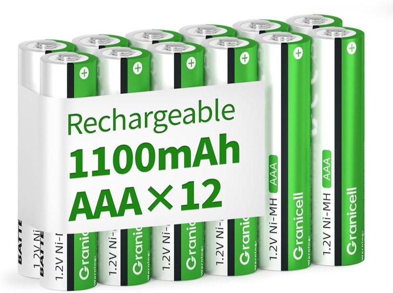 Granicell AAA NiMH 1100 mAh, 12 Stück