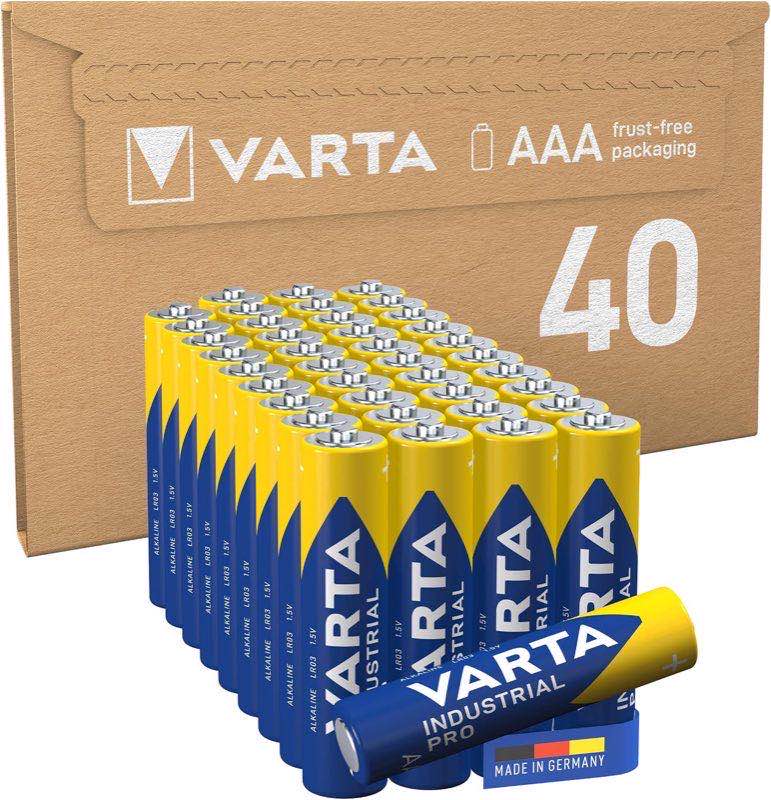 VARTA Industrial Pro AAA, 40 Stück