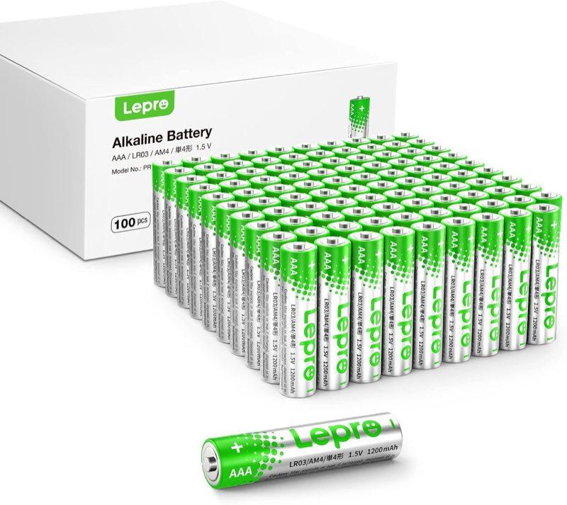Lepro AAA Alkaline, 100 Stück