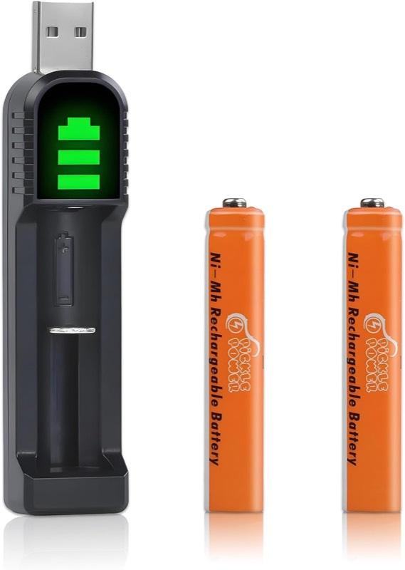 Pickle Power Pickle Power AAAA NiMH, 2 Stück mit USB-Lader
