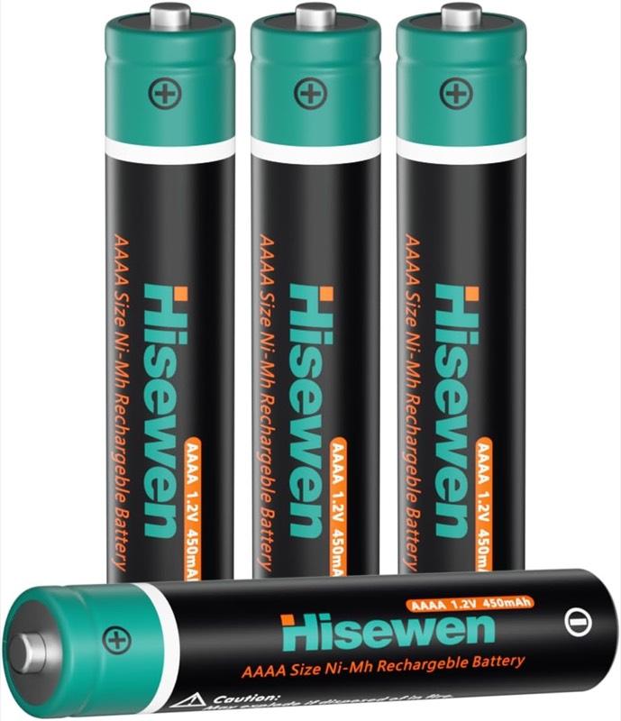 Hisewen AAAA NiMH, 4 Stück