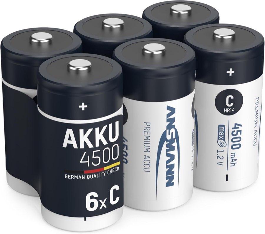 Ansmann maxE Baby C 4500 mAh, 4 Stück