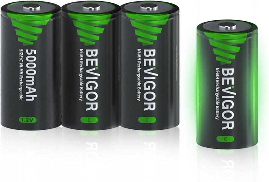 BEVIGOR Baby C 5000 mAh NiMH, 4 Stück