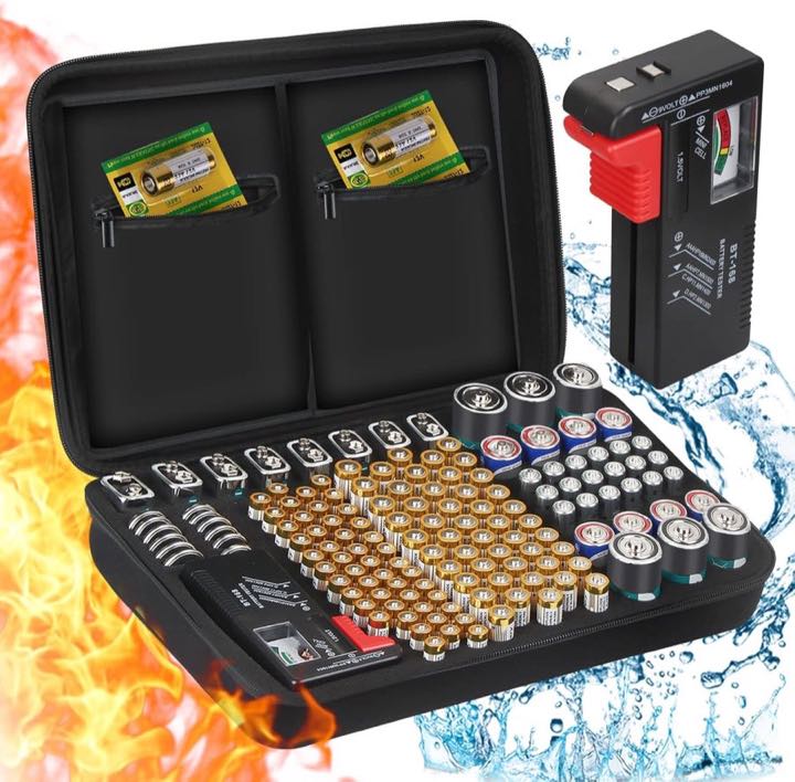 ENSOBO Batteriekoffer mit Tester