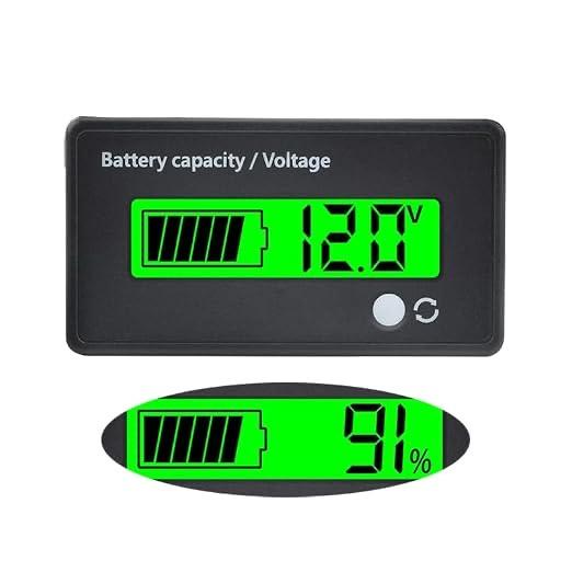 Voktta Batteriekapazitäts- und Spannungsanzeige