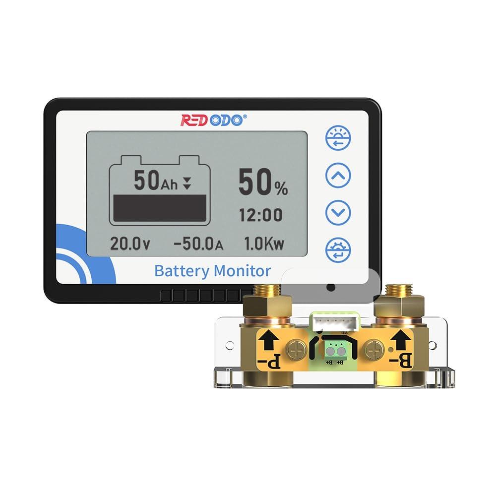 Redodo 500A Batteriemonitor mit Shunt