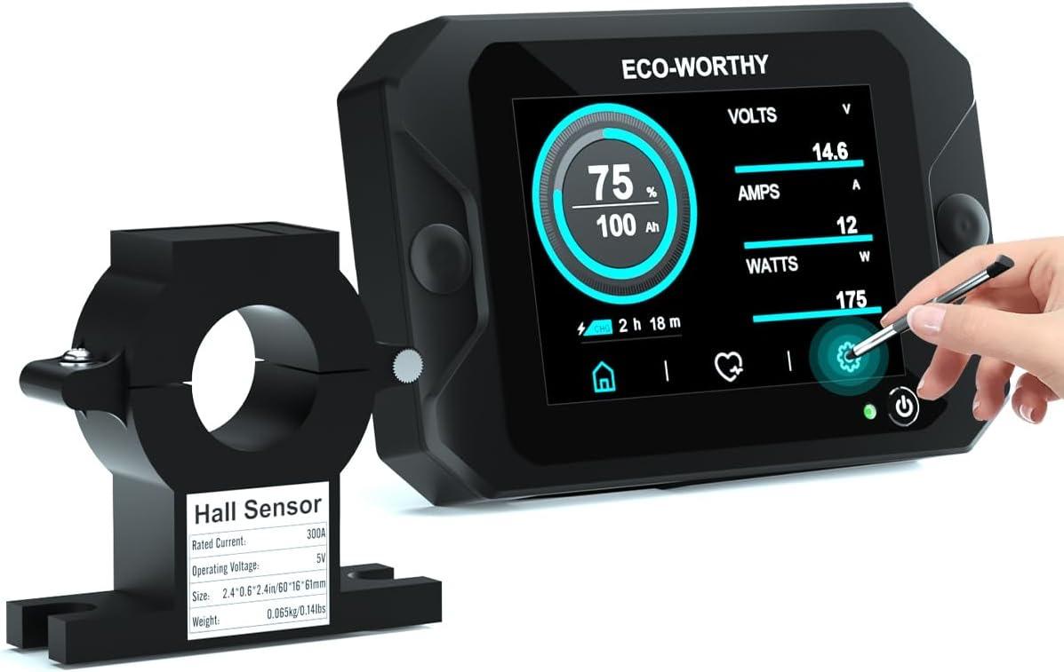 ECO-WORTHY ECO-WORTHY 300A Monitor mit Touch-Display