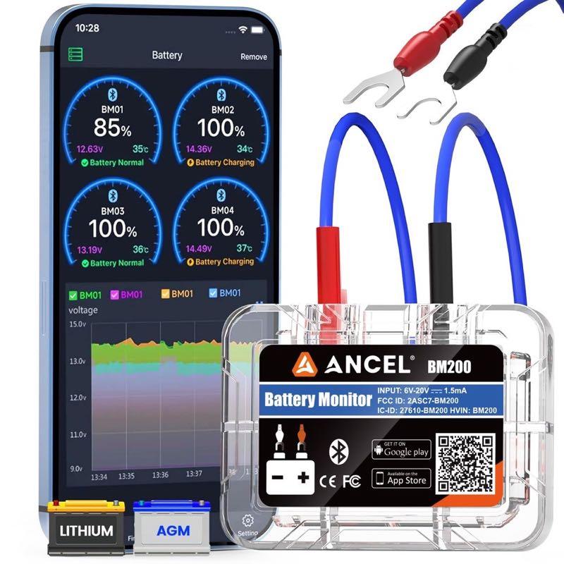 ANCEL BM200 Bluetooth-Batteriewächter