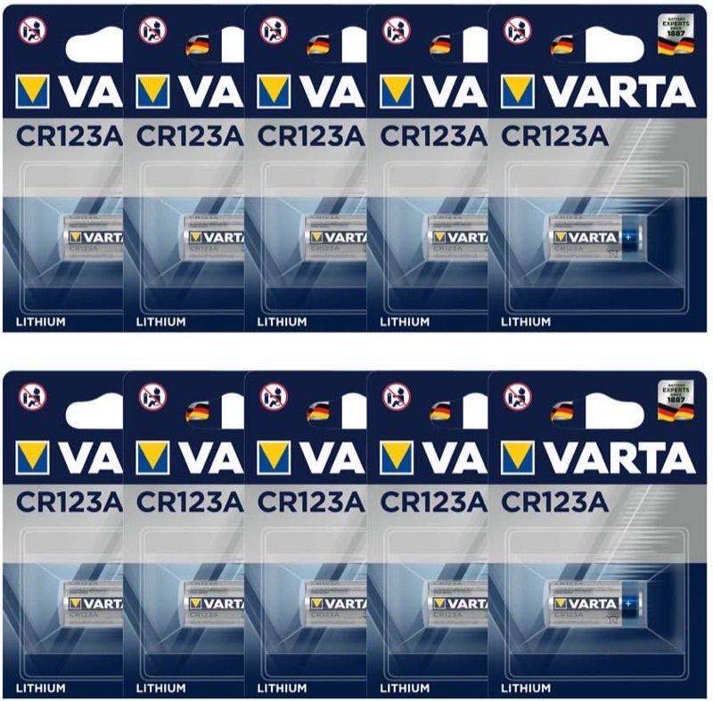 Varta Professional CR123A, 10 Stück