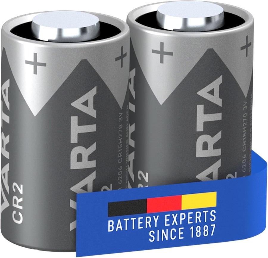 VARTA CR2 Lithium, 2 Stück, 3 V
