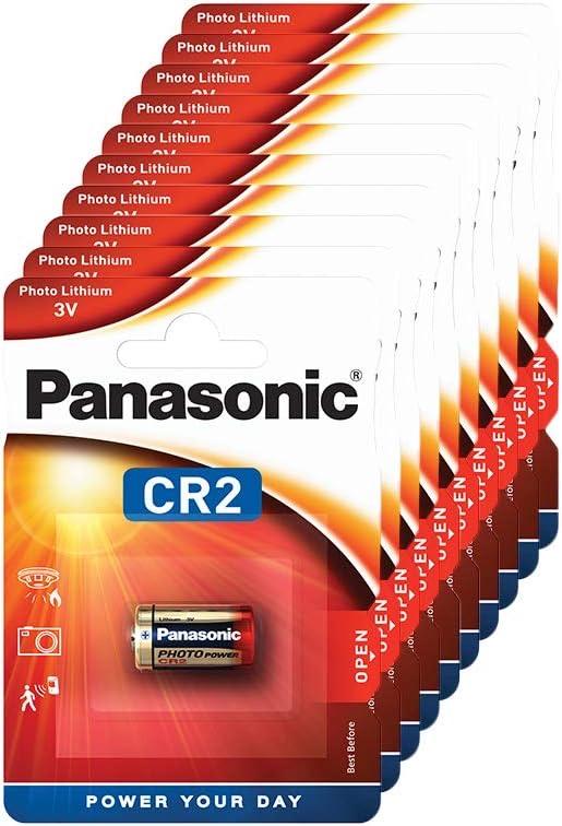 Panasonic CR2, 10 Stück, 3 V