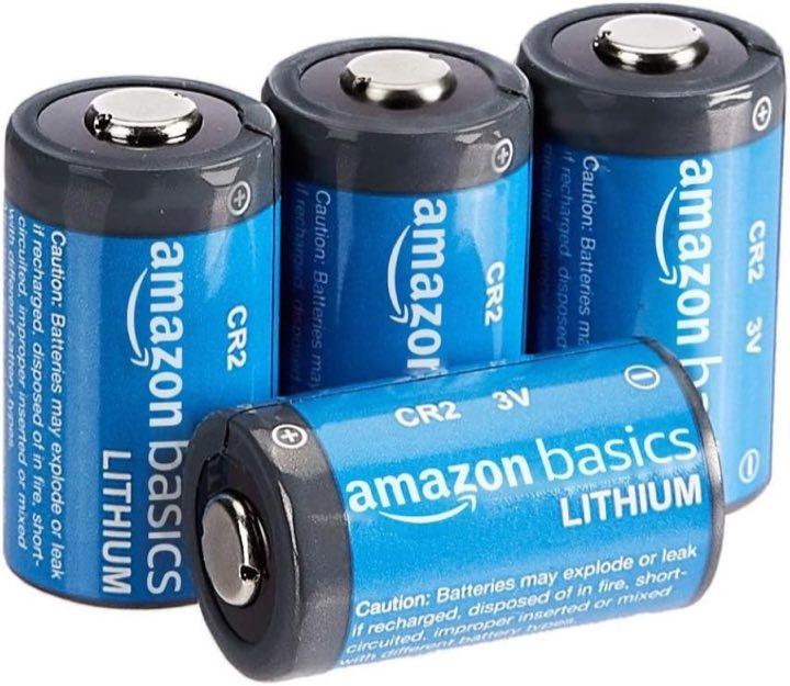 Amazon Basics CR2, 4 Stück, 3 V, 800 mAh