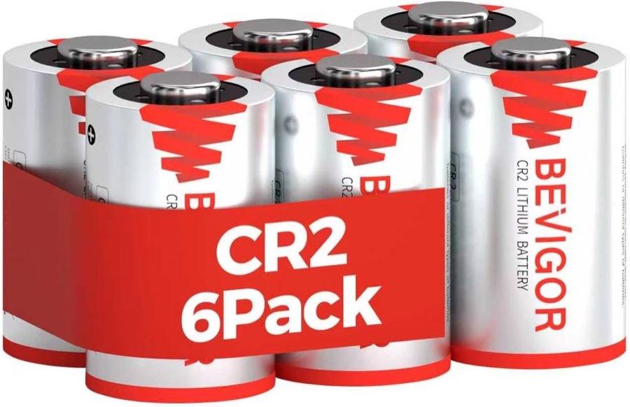 Bevigor CR2 Lithium, 6 Stück, 3 V, 900 mAh