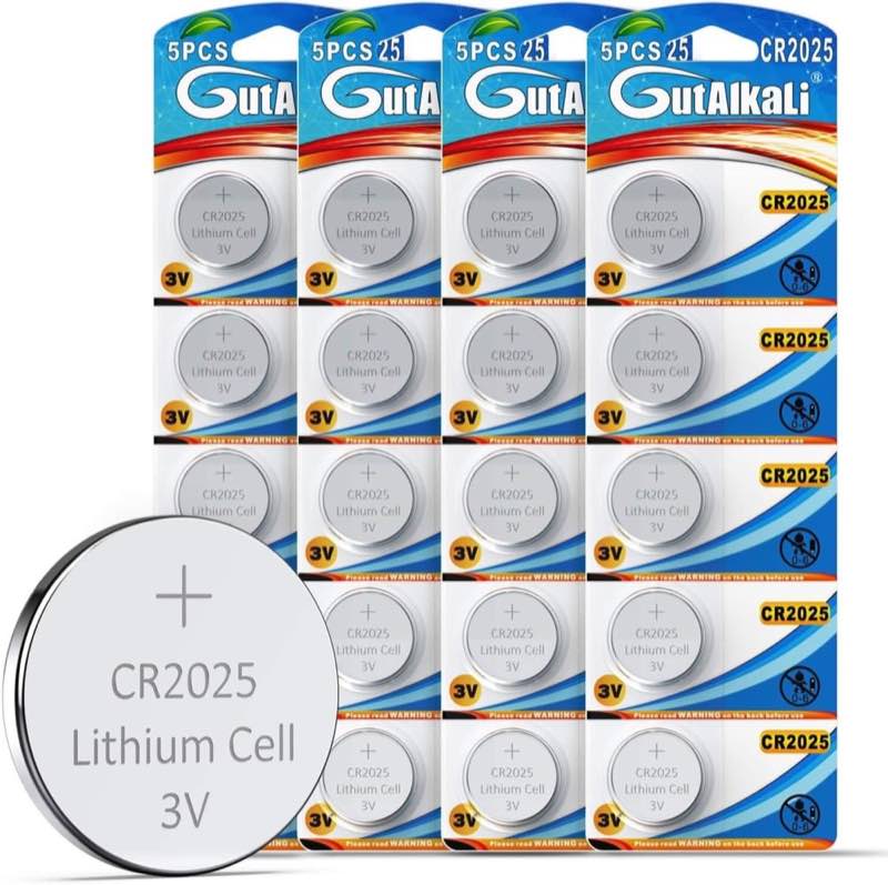 GutAlkaLi CR2025, 20 Stück
