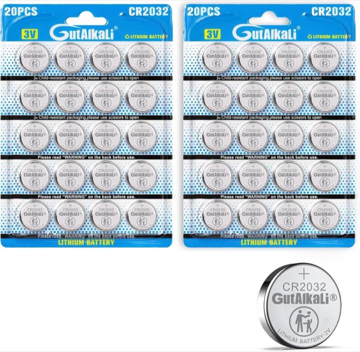 GutAlkaLi CR2032, 40 Stück